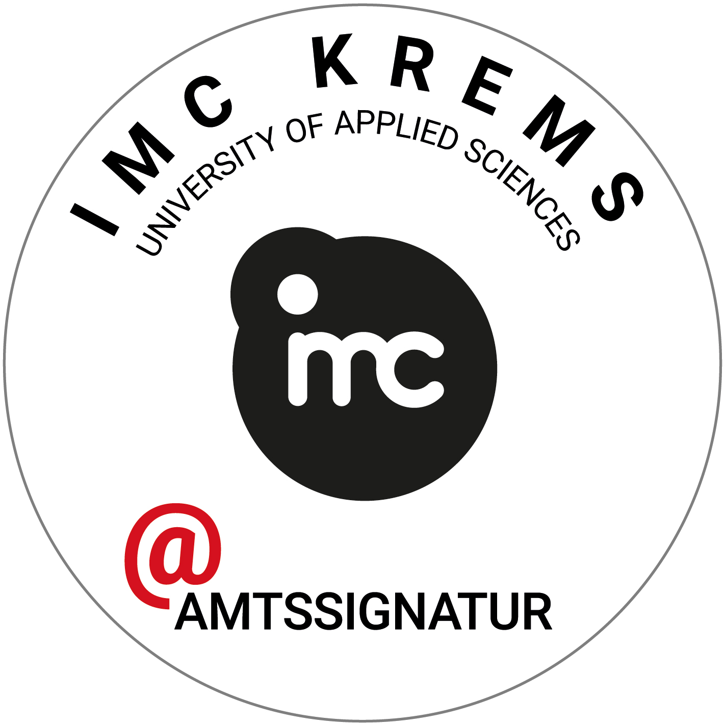 Official electronic signiture IMC Krems