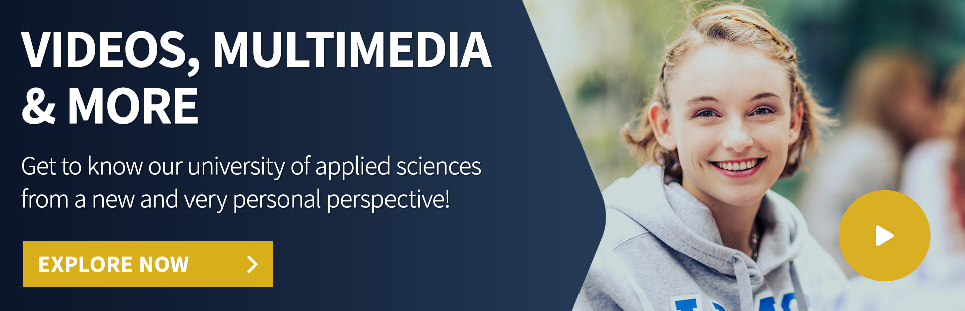 Virtual IMC platform - Videos, multimedia and more: Get to know our university of applied sciences from a new and very personal perspective!
